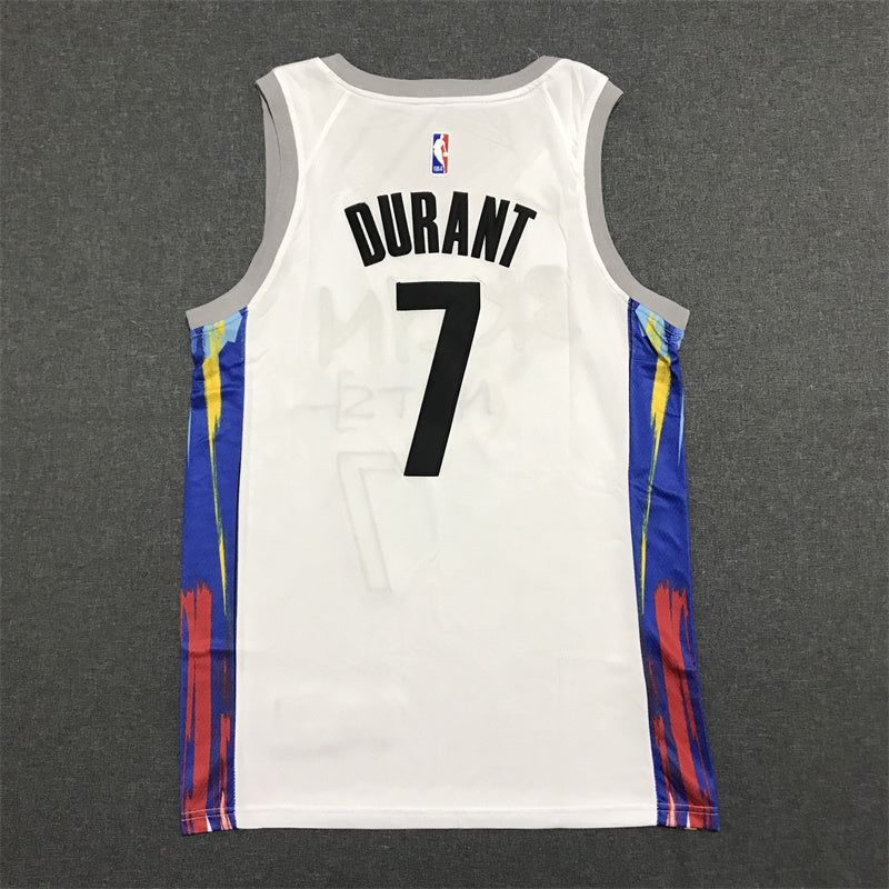 Brooklyn Nets- Kevin Durant 7 branca