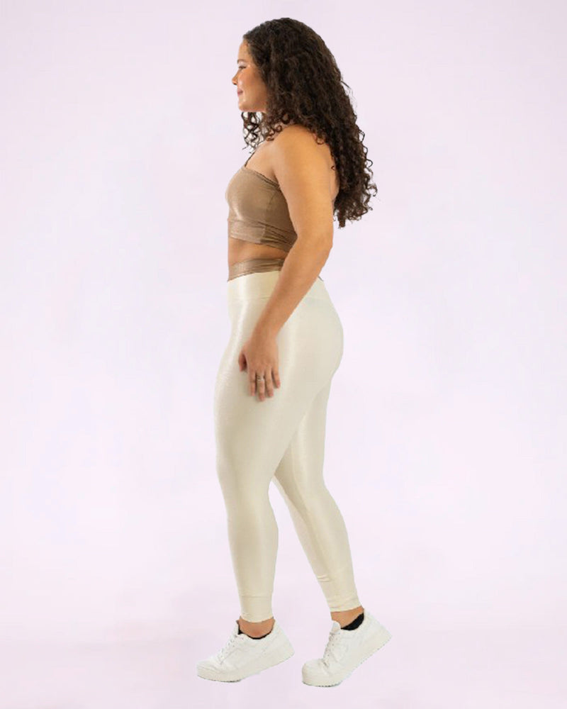 Conjunto Fitness Curve Slim ao Plus Top Ombro Só