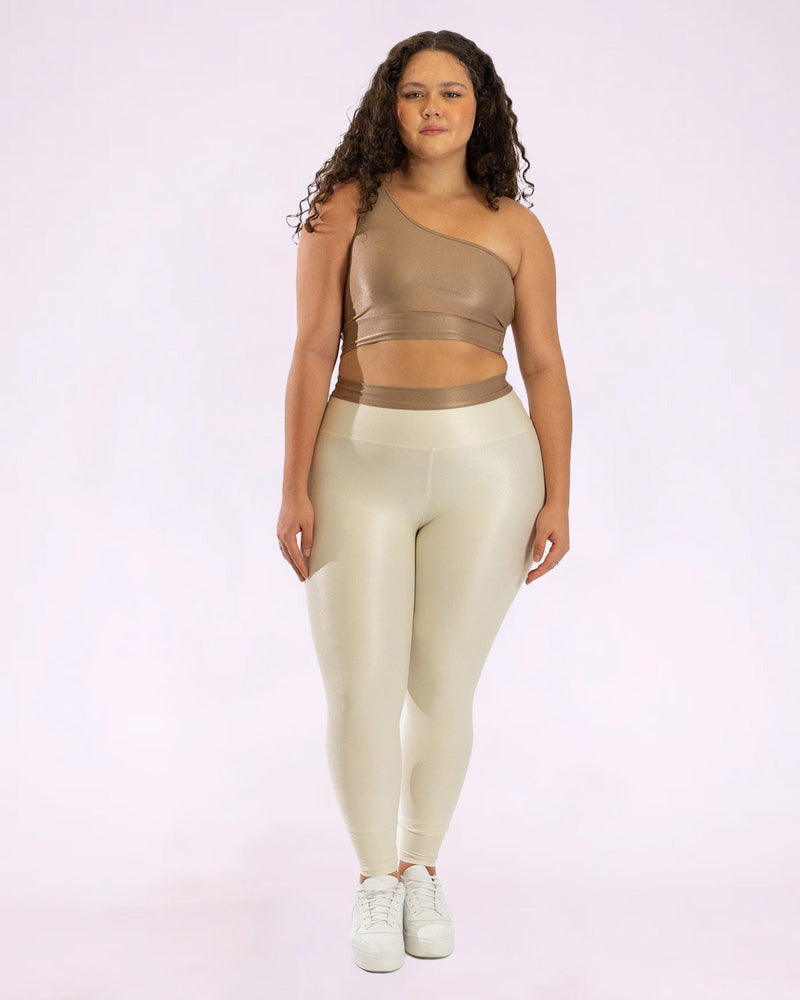 Conjunto Fitness Curve Slim ao Plus Top Ombro Só