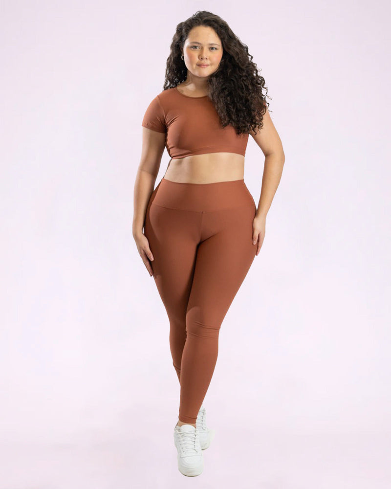 Conjunto Fitness Básica Curve Plus Size