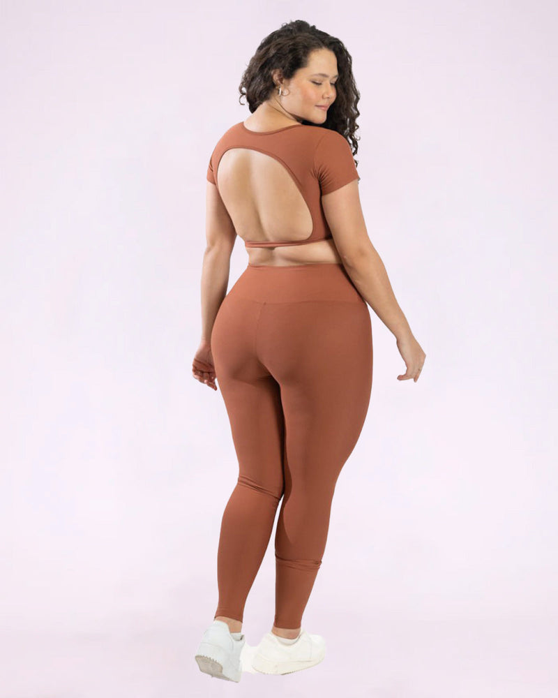 Conjunto Fitness Básica Curve Plus Size