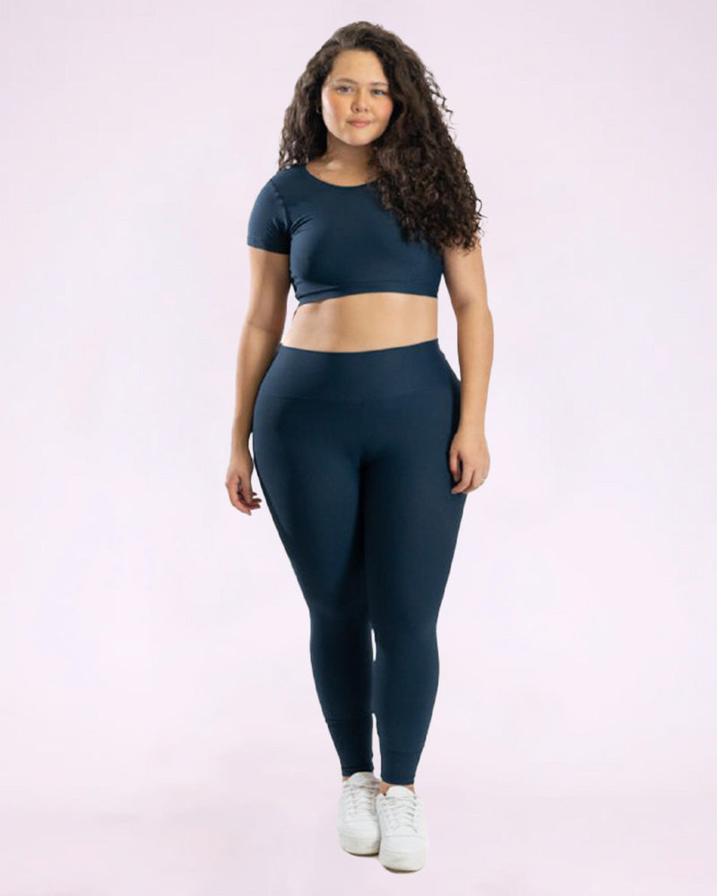 Conjunto Fitness Básica Curve Plus Size