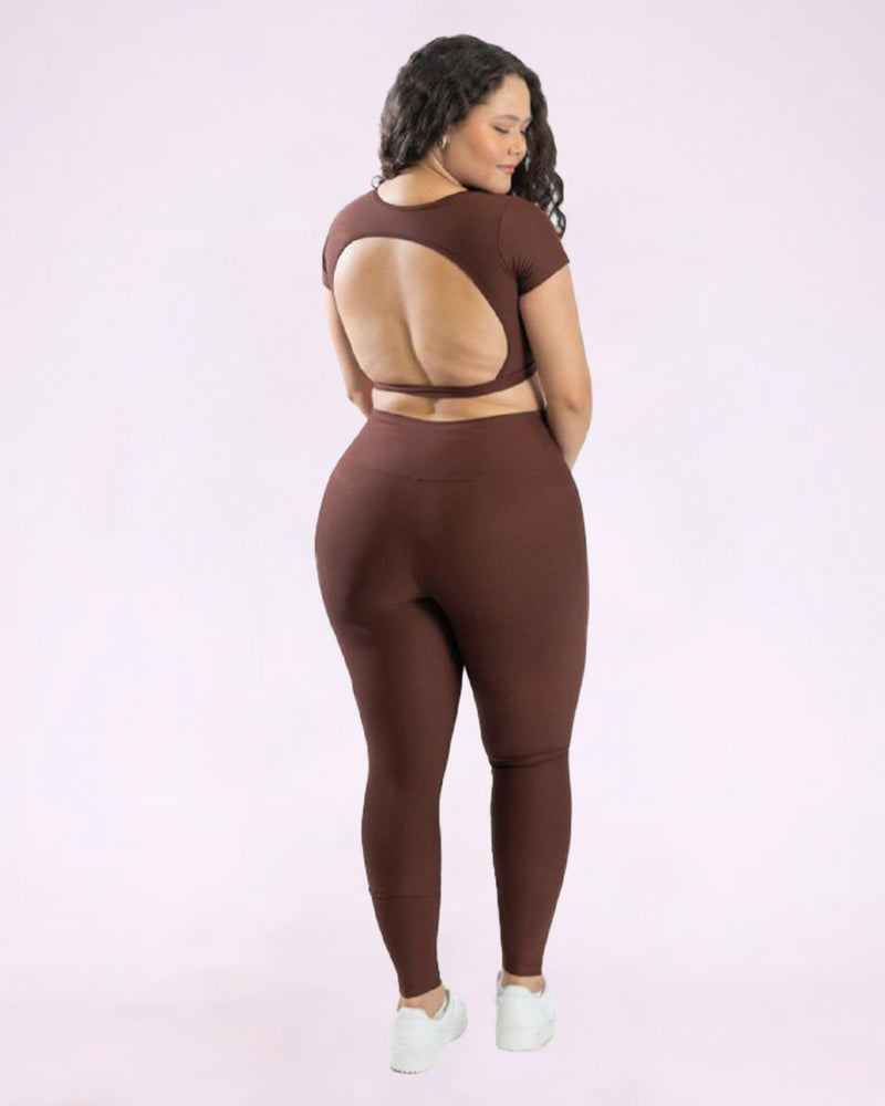 Conjunto Fitness Básica Curve Plus Size