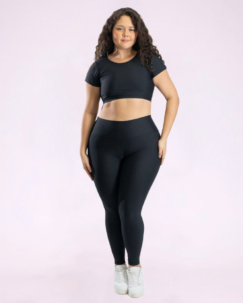 Conjunto Fitness Básica Curve Plus Size