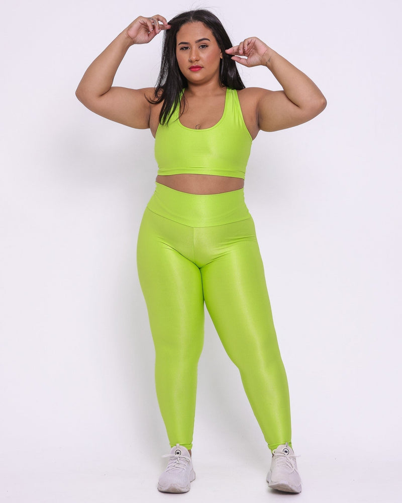 Conjunto Fitness Curve Plus Size Nadador