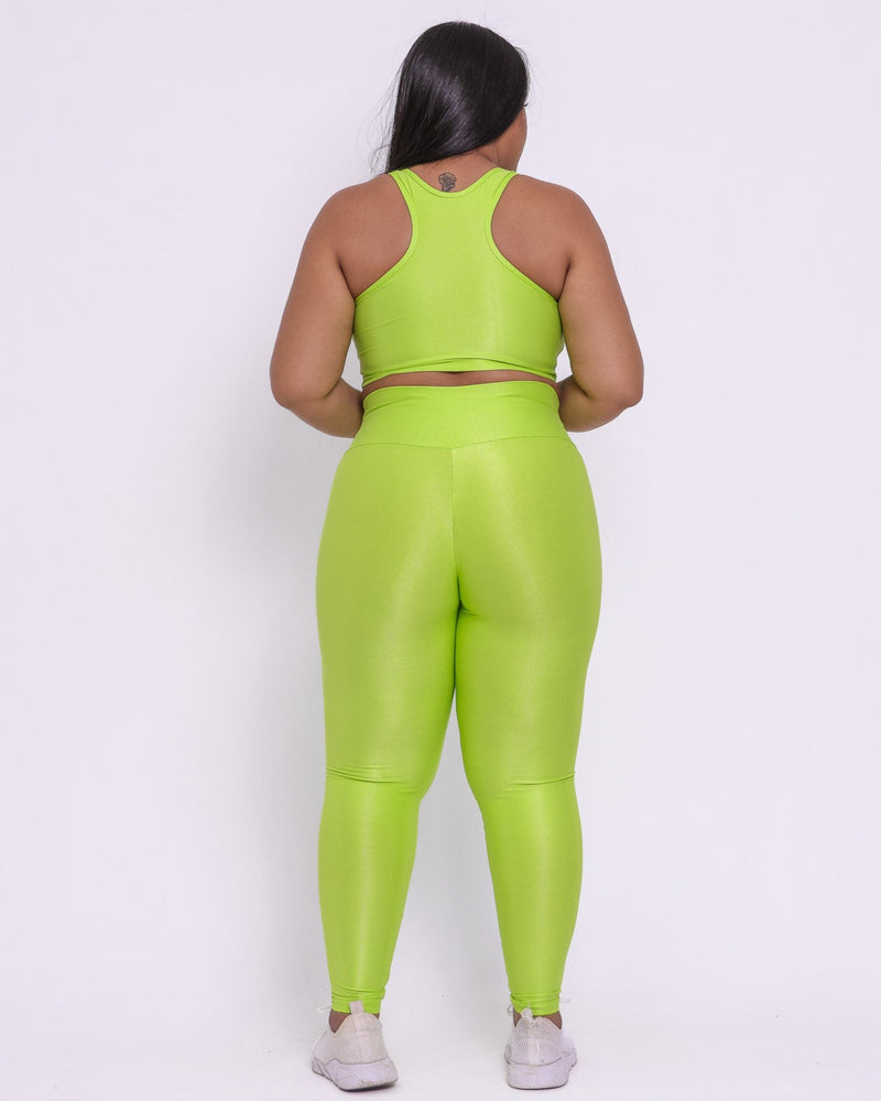 Conjunto Fitness Curve Plus Size Nadador