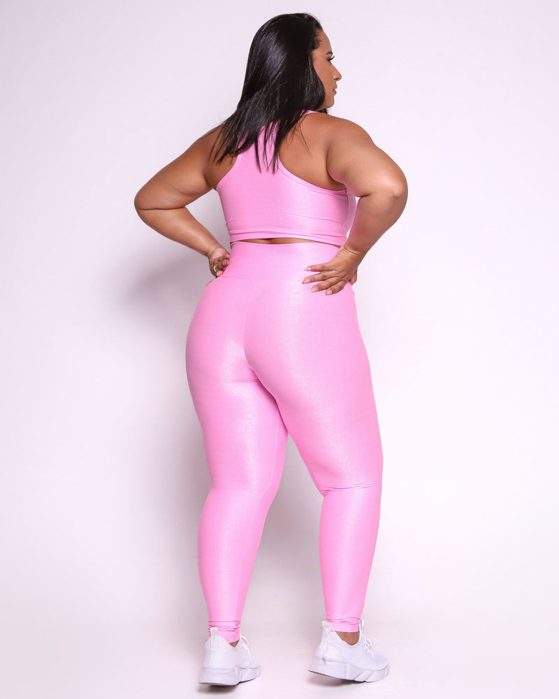 Conjunto Fitness Curve Plus Size Nadador