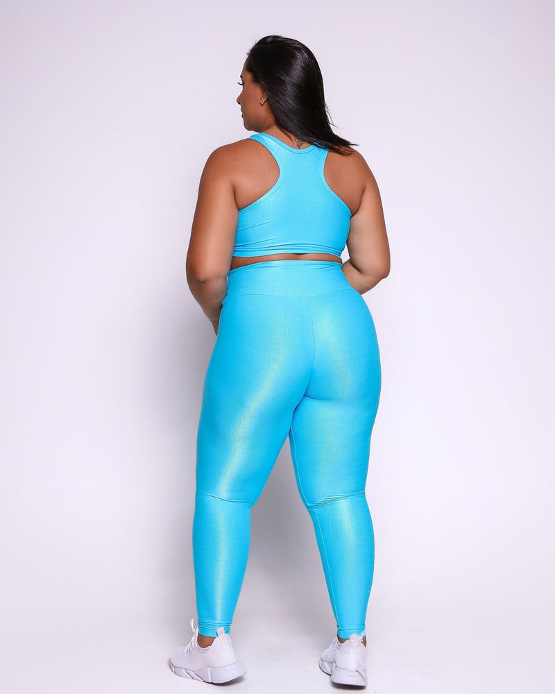 Conjunto Fitness Curve Plus Size Nadador