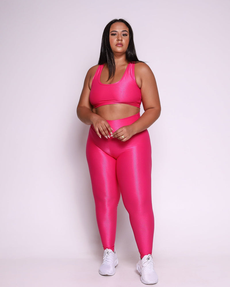 Conjunto Fitness Curve Plus Size Nadador