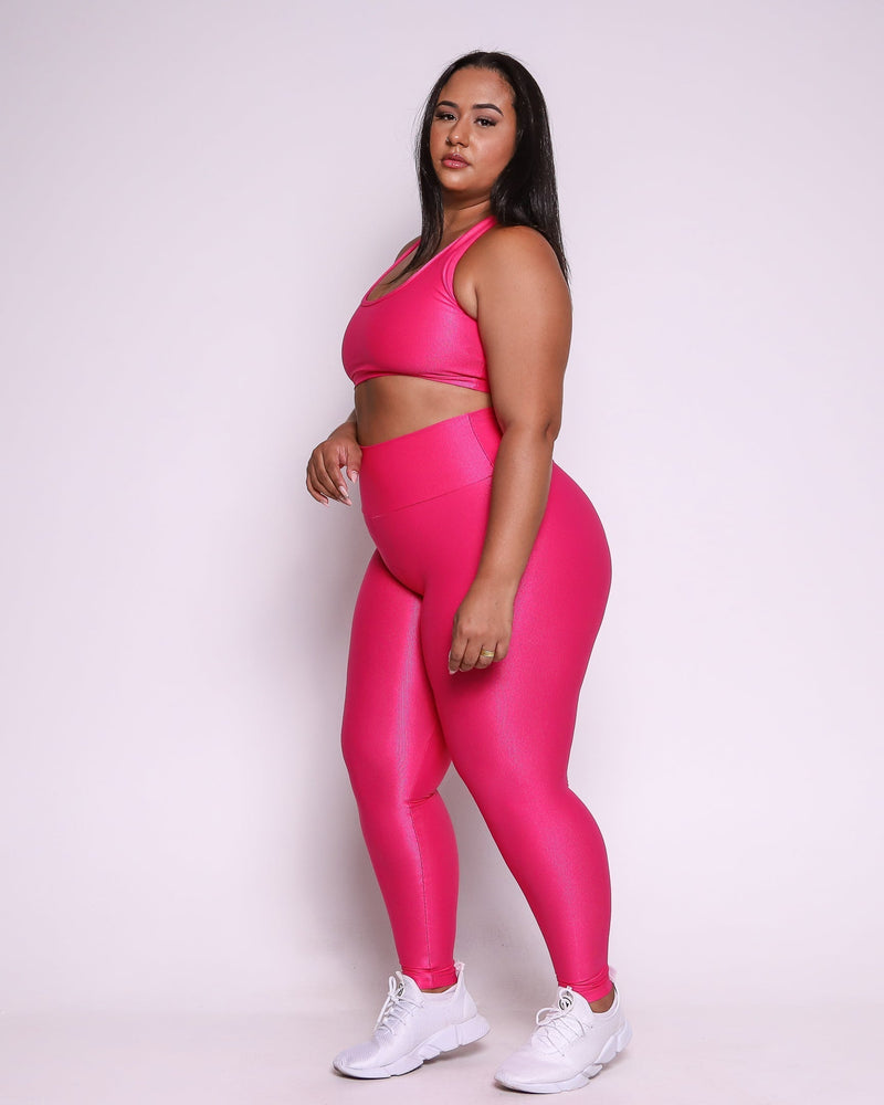 Conjunto Fitness Curve Plus Size Nadador