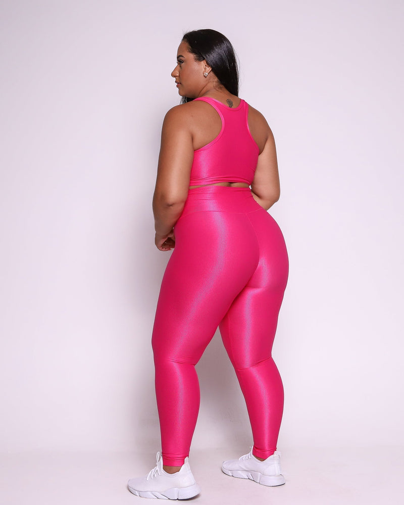 Conjunto Fitness Curve Plus Size Nadador