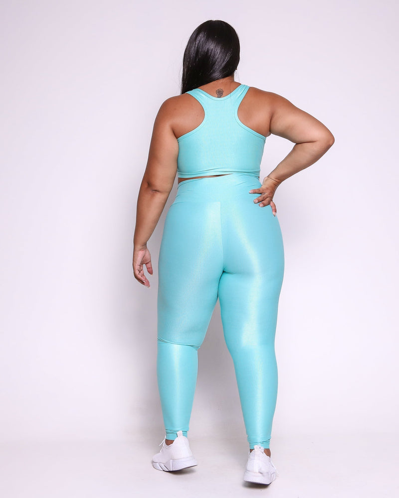 Conjunto Fitness Curve Plus Size Nadador