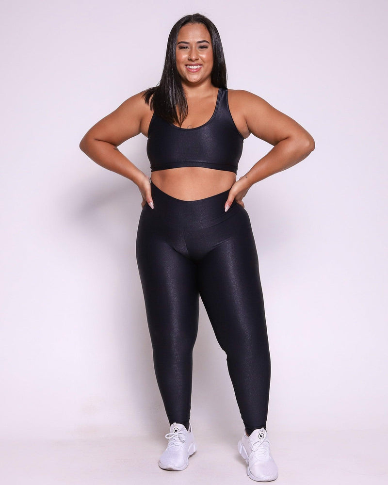 Conjunto Fitness Legging Curve Plus Size