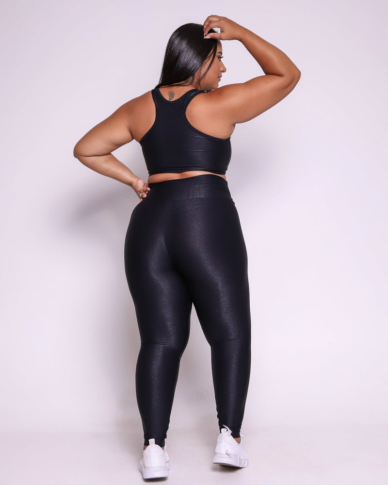 Conjunto Fitness Curve Plus Size Nadador